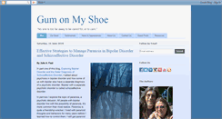 Desktop Screenshot of gumonmyshoe.com